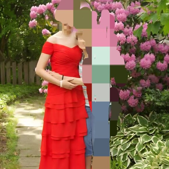 Red Prom Dress - Picture 2 of 5